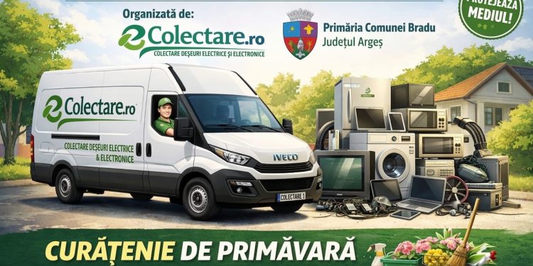 Bradu: Vine mașina care îți ia electrocasnicele vechi direct de acasă