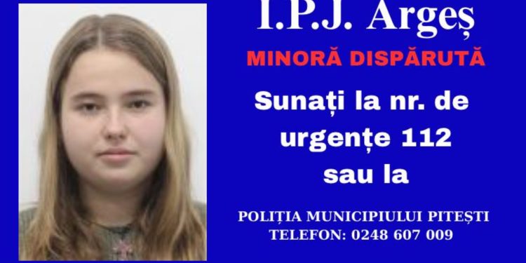 Minoră din Poiana Lacului plecată voluntar