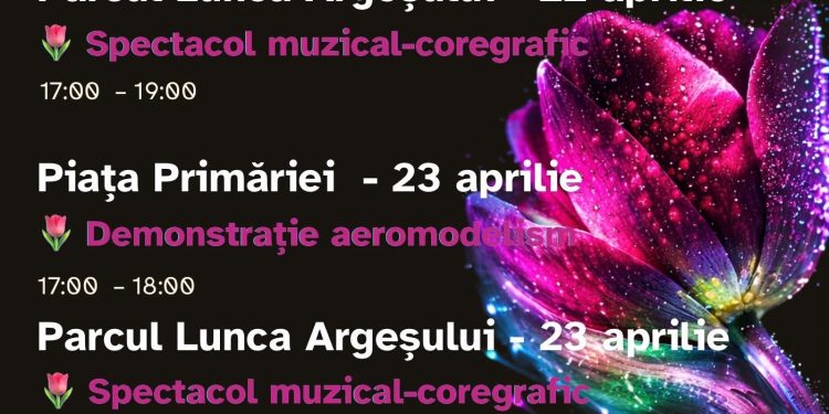 Simfonia Lalelelor continuă! Două zile pline de energie, artă și emoție în Pitești