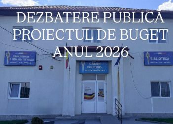 Primarul Dan Stroe anunță dezbaterea publică a bugetului pentru 2026