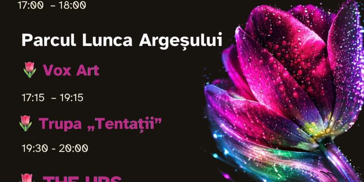 Simfonia Lalelelor – astăzi, seara prinde viață în parc!