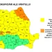 Cod portocaliu și galben de vreme rea în Argeș