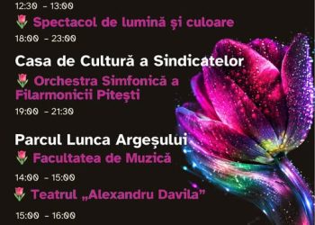 Programul manifestărilor organizate în prima zi a festivalului Simfonia Lalelelor, ediția a 49-a
