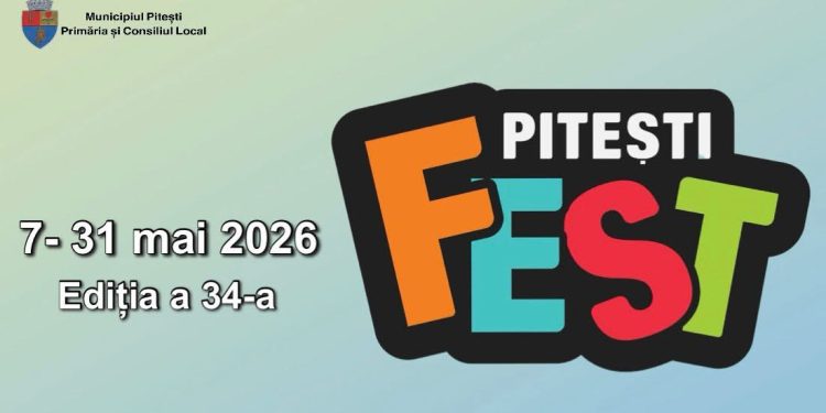Zilele Municipiului Pitești – Pitești Fest, ediția a 34-a: o lună de evenimente pentru toate gusturile!