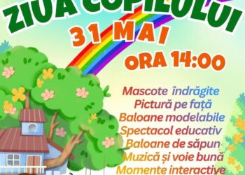 Ziua Copilului, sărbătorită la Ștefănești cu mascote, spectacole și surprize