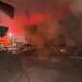 Incendiu la standurile de fructe și legume de pe strada Depozitelor