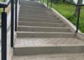 Acces pietonal mai sigur, în cartierul Nord: scările de pe strada Făgăraș, complet reabilitate!