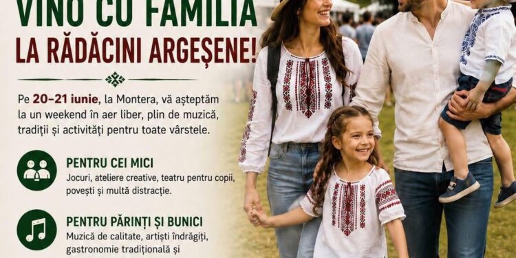 Cuca devine, pentru două zile, capitala tradițiilor autentice. Debutează Festivalul „Rădăcini Argeșene”