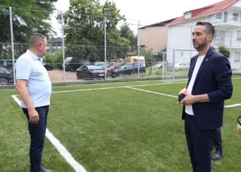 Terenul de sport „San Siro” din cartierul Ceair, din nou funcțional