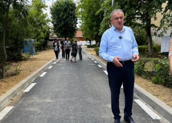 Recepția lucrărilor de modernizare pe strada Intrarea Despina Doamna și Aleea Petre Lăzărescu