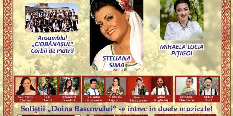„Ziua Iei” la Bascov: tradiție, muzică și port popular într-un spectacol cu intrare liberă