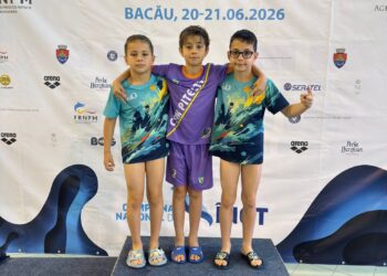 Rezultate remarcabile pentru tinerii înotători ai ACS Berca 2000 la Campionatul Național de Înot – Copii 10 ani, Bacău 2026