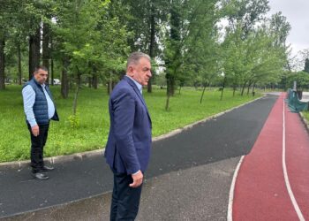Primarul Cristian Gentea a anunțat extinderea pistei de alergare din Lunca Argeșului