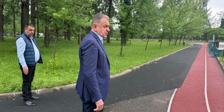 Primarul Cristian Gentea a anunțat extinderea pistei de alergare din Lunca Argeșului