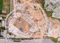 Progrese vizibile pe șantierul Stadionului „Nicolae Dobrin”
