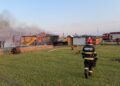 Incendiu la o magazie de furaje, în zona Conașu Iacob, comuna Albota