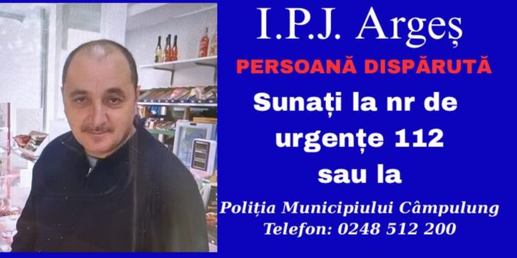 Bărbat de 54 de ani, plecat voluntar din comuna Schitu Golești