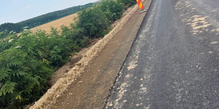 Lucrările la DJ 679 au ajuns la 37%