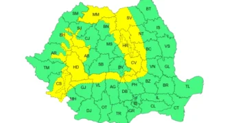 Alertă în Argeș! Ploi torențiale, vijelii și grindină