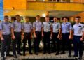 Opt studenți ai Academiei de Poliție „Alexandru Ioan Cuza” – Facultatea de Pompieri, stagiu de practică la ISU Argeș