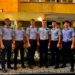 Opt studenți ai Academiei de Poliție „Alexandru Ioan Cuza” – Facultatea de Pompieri, stagiu de practică la ISU Argeș