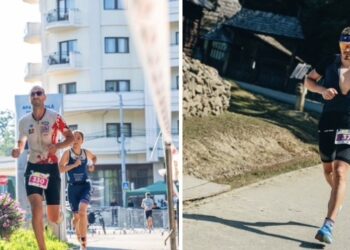 Sportivii argeșeni Valentin Păun și Bogdan Ștefănescu, rezultate excelente la Sibiu Triathlon Challenge 2026!