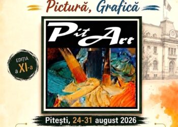 Tabăra Internațională de Creație Plastică – Pictură, Grafică PITART, ediția a XI-a, Pitești, 2026