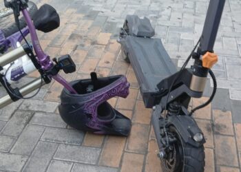 Amendați pentru că se plimbau cu bicicleta sau cu trotineta în zona pietonală