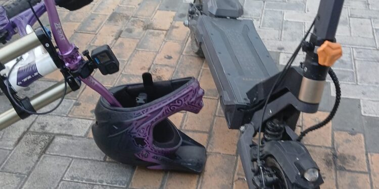 Amendați pentru că se plimbau cu bicicleta sau cu trotineta în zona pietonală