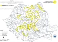 Județul Argeș, sub Cod galben de viituri. Hidrologii avertizează asupra riscului de inundații locale
