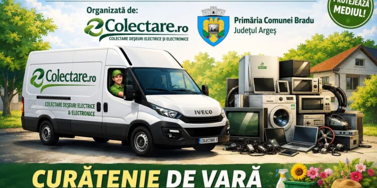 Bradu: când se colectează deșeurile în această săptămână