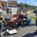 Patru victime după un accident la Buzoești. Un bărbat a fost declarat decedat