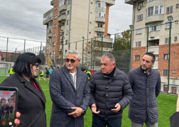 Terenul sintetic de la Baza Sportivă „Aripi” a fost finalizat!