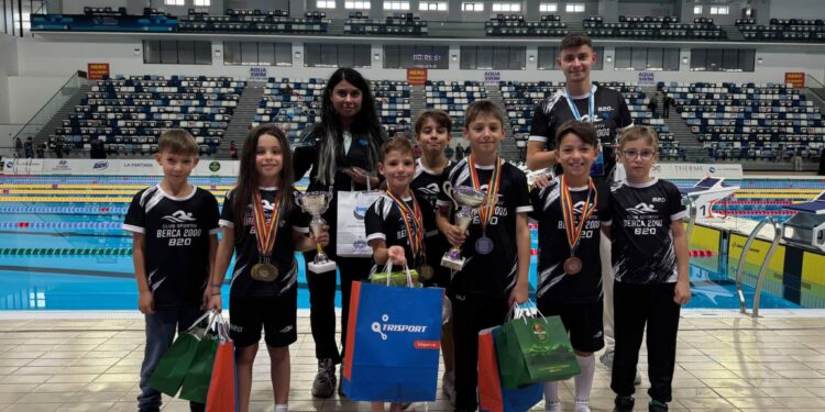 Rezultate remarcabile pentru înotătorii de la CS Berca 2000, la Cupa Andrei Nicolescu 2026. Cristina Berca, „Antrenorul competiției”