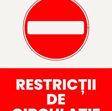 Lucrări de reparații pe Bd. Republicii, în Pitești